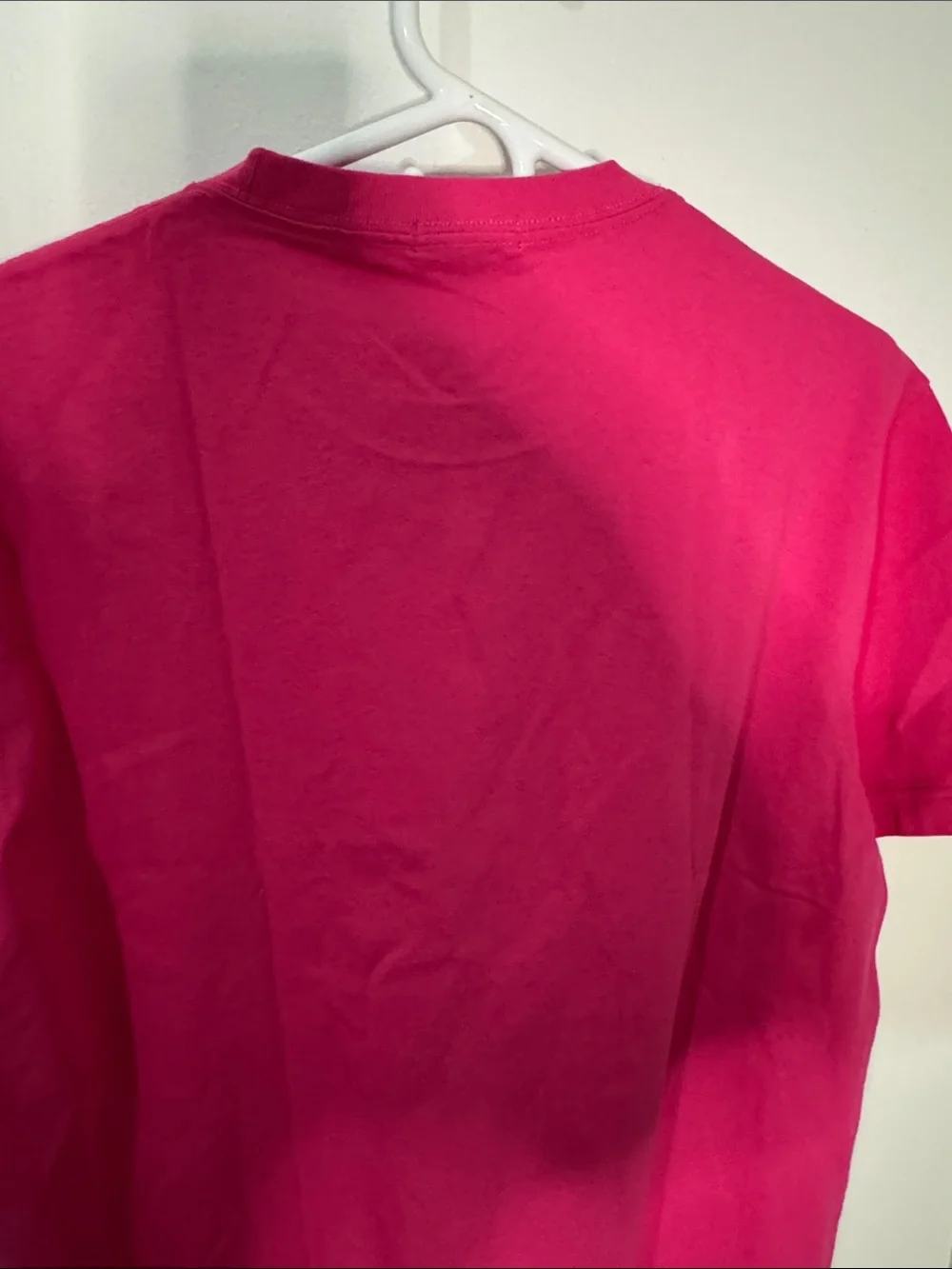 J. Crew Men's Medium Bright Pink Crewneck Tee NWT